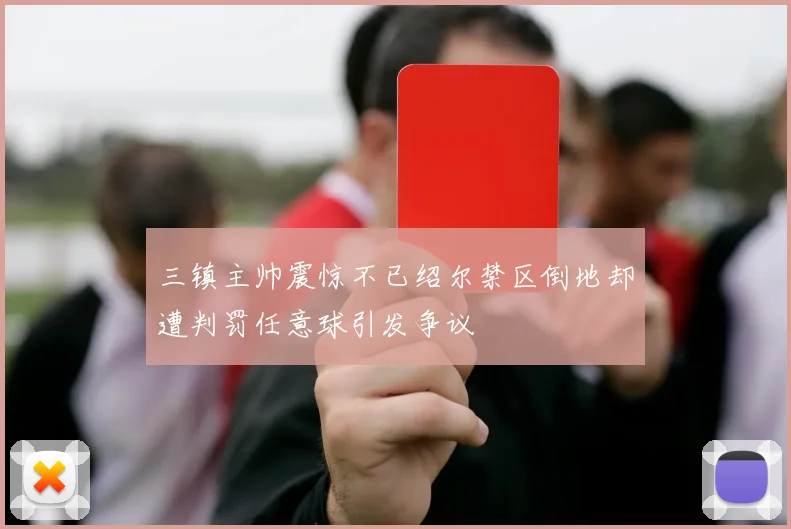三镇主帅震惊不已绍尔禁区倒地却遭判罚任意球引发争议