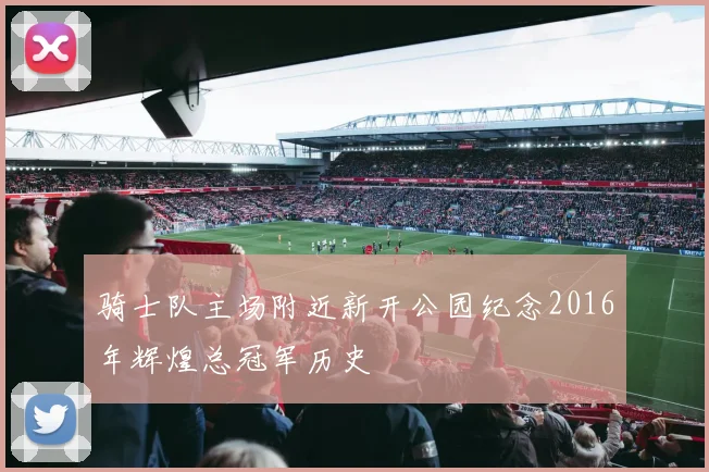 骑士队主场附近新开公园纪念2016年辉煌总冠军历史